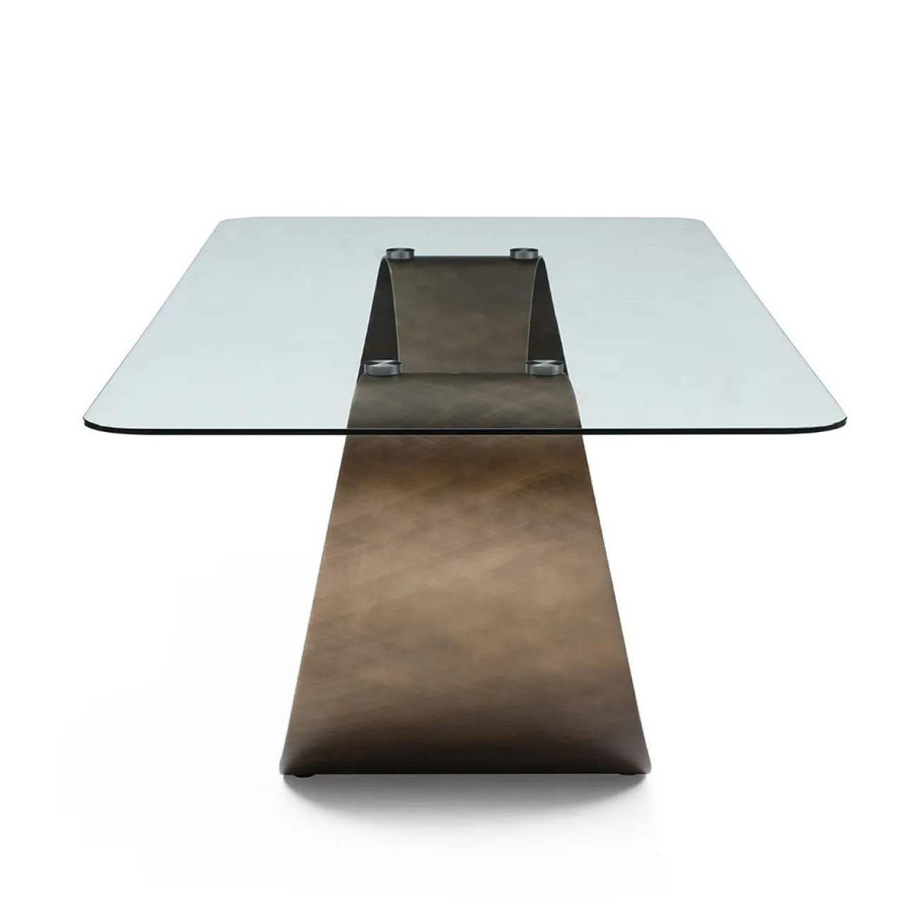 Стол DT9305FGI (240) прозрачный /бронзовый ESF