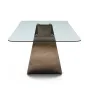Стол DT9305FGI (240) прозрачный /бронзовый ESF