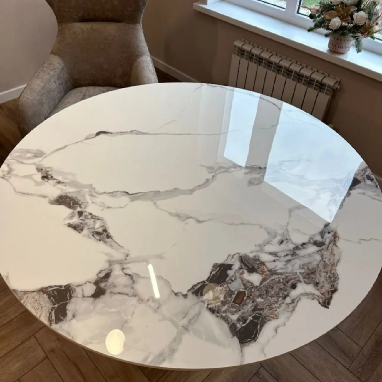 Стол DT9360FCI белый керамика ESF