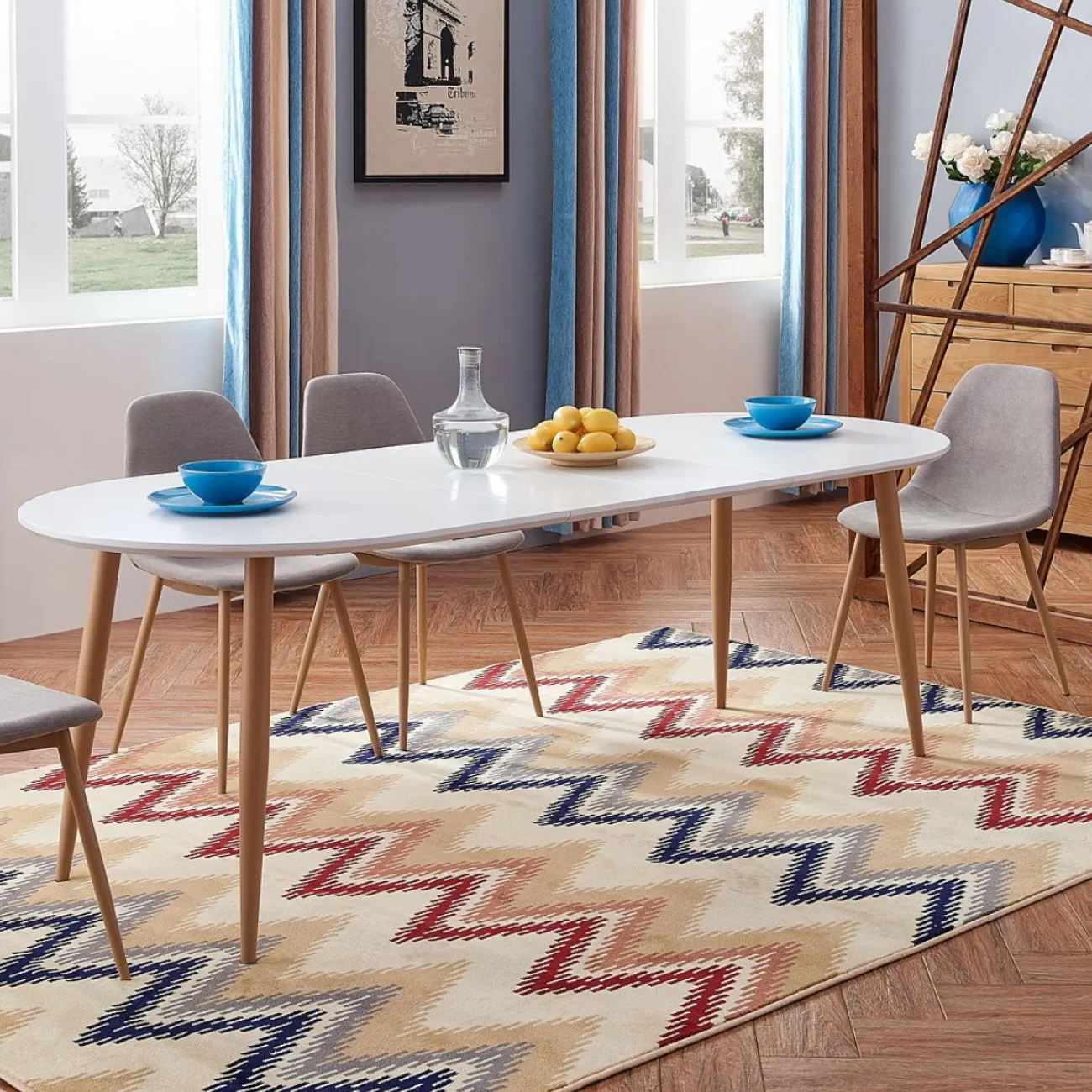 Стол DT-95 белый ESF Стол DT-95 белый ESF