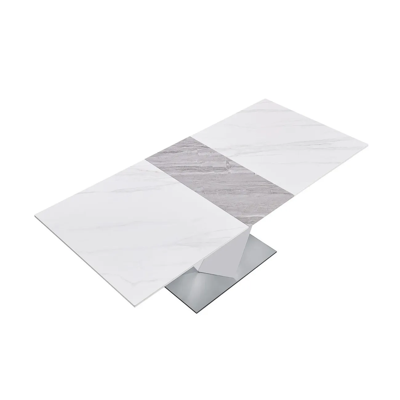 Стол EDT-CS01 белый/серый ESF Стол EDT-CS01 белый/серый ESF