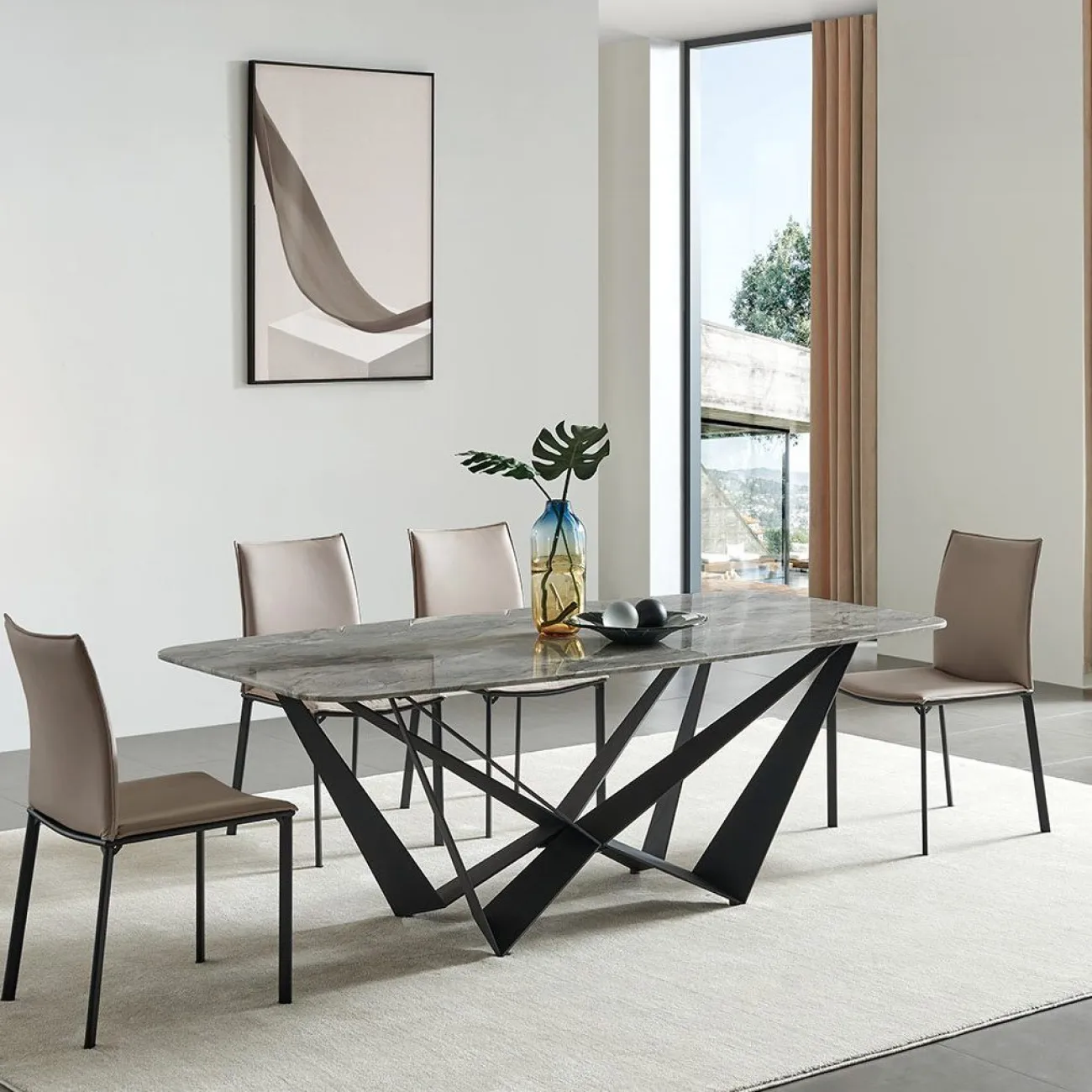 Стол FT102K (200) мрамор 922-4 ESF Стол FT102K (200) мрамор 922-4 ESF