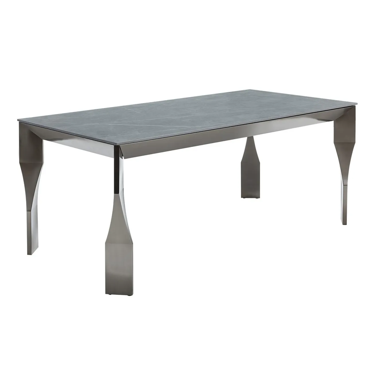 Стол FT323 (180) камень Armani Grey ESF Стол FT323 (180) камень Armani Grey ESF