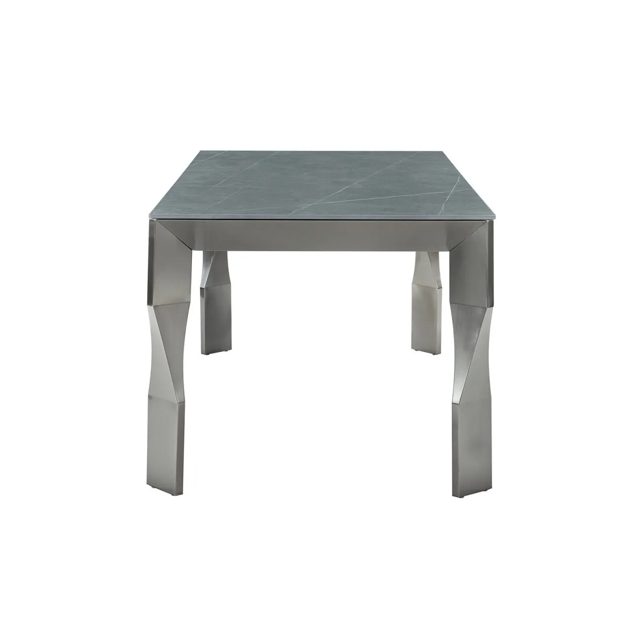 Стол FT323 (180) камень Armani Grey ESF Стол FT323 (180) камень Armani Grey ESF