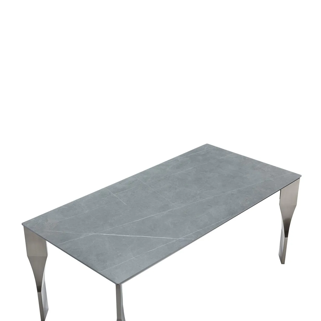 Стол FT323 (180) камень Armani Grey ESF Стол FT323 (180) камень Armani Grey ESF
