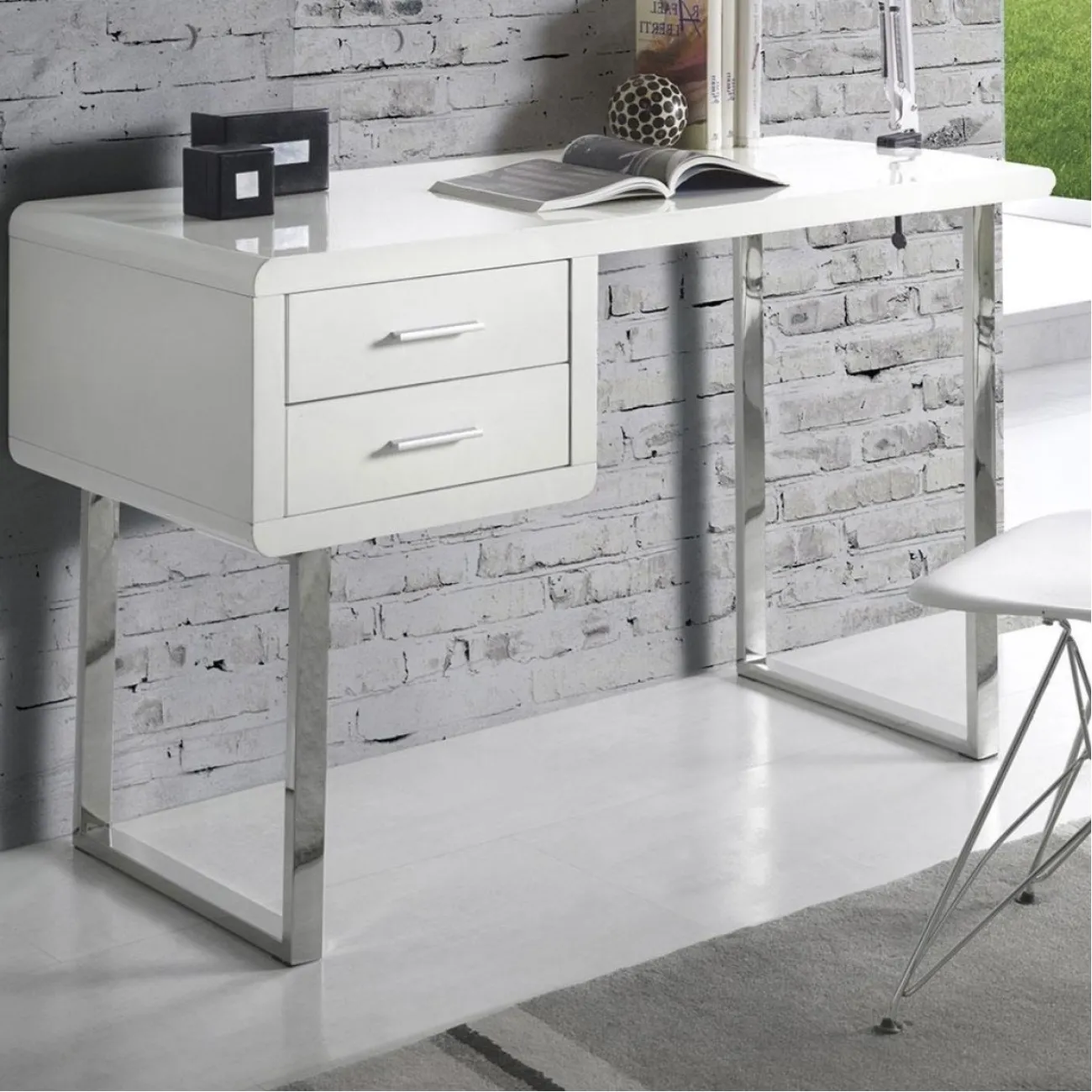 Стол KS 1677A БЕЛЫЙ ESF