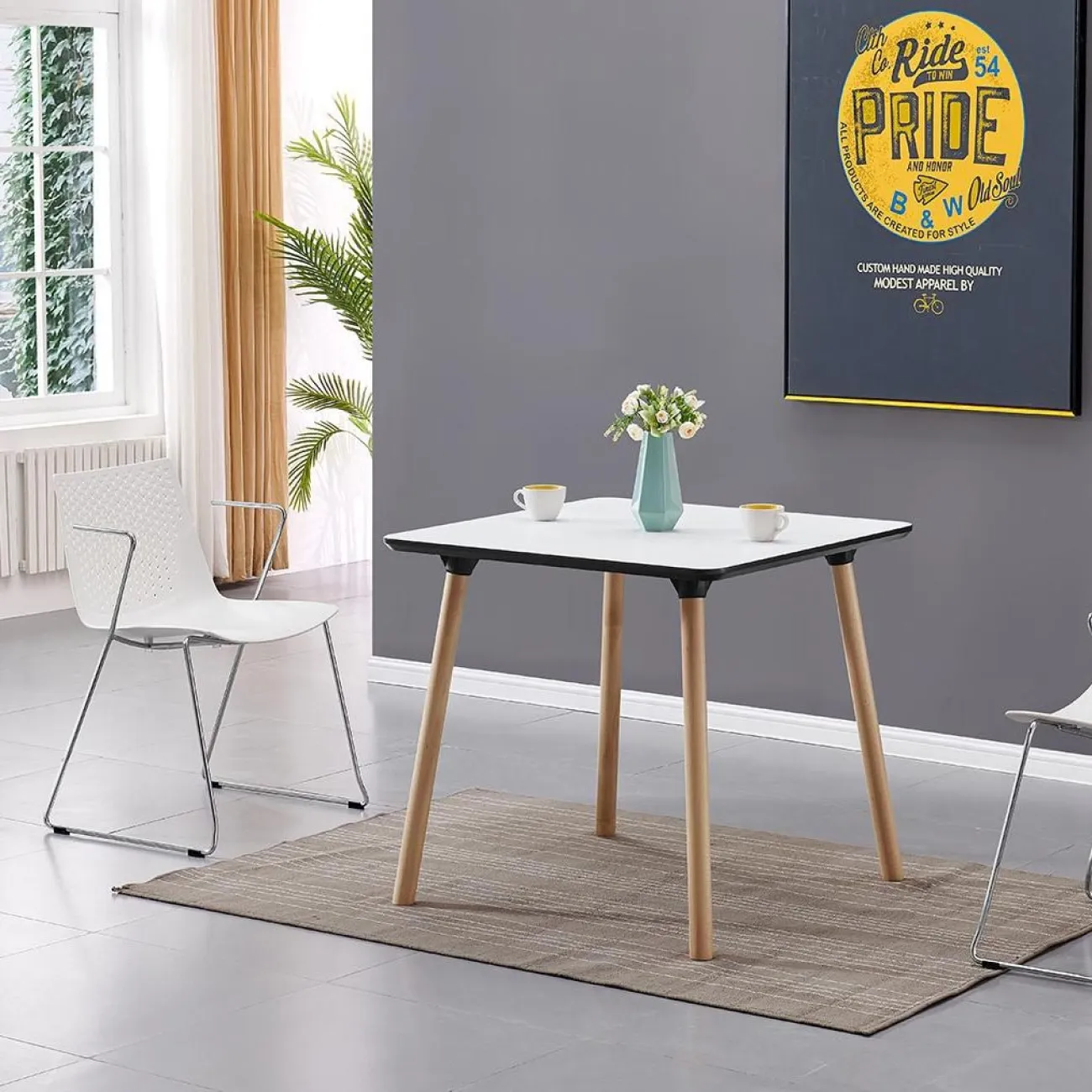 Стол PW-036 белый ESF