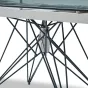 Стол T 041 (140)  прозрачный ESF 