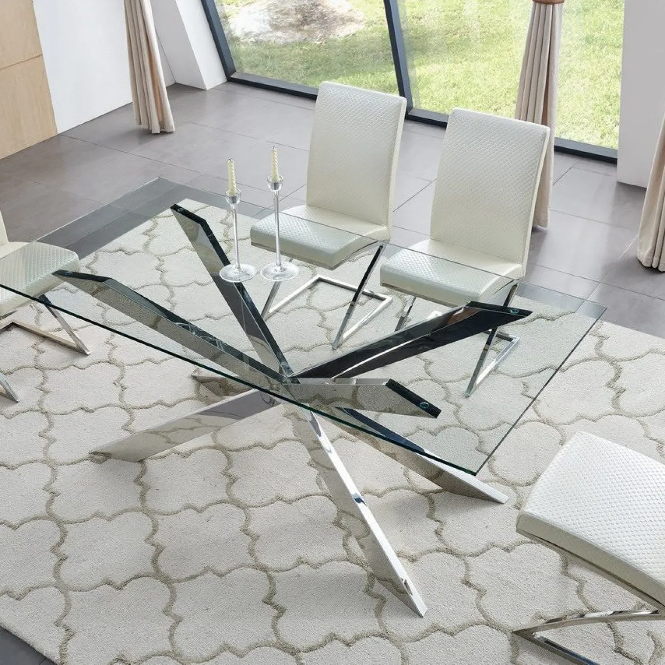 Стол T 088 (160) прозрачный ESF