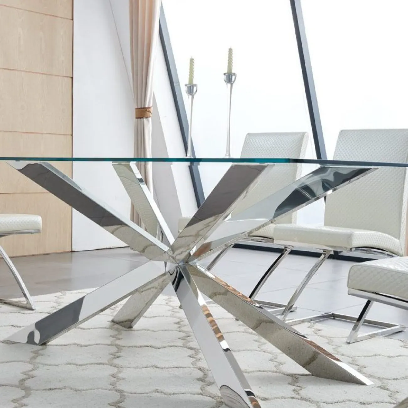 Стол T 088 (160) прозрачный ESF