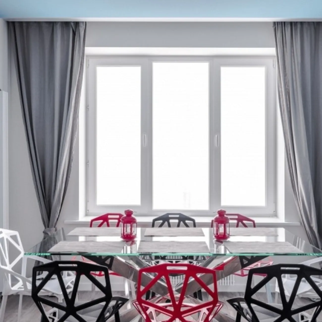 Стол T 088 (160) прозрачный ESF