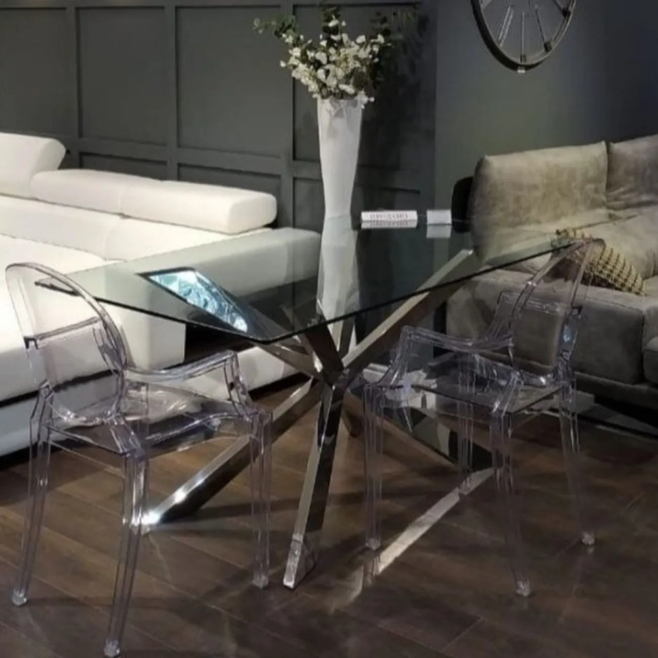 Стол T 088 (160) прозрачный ESF