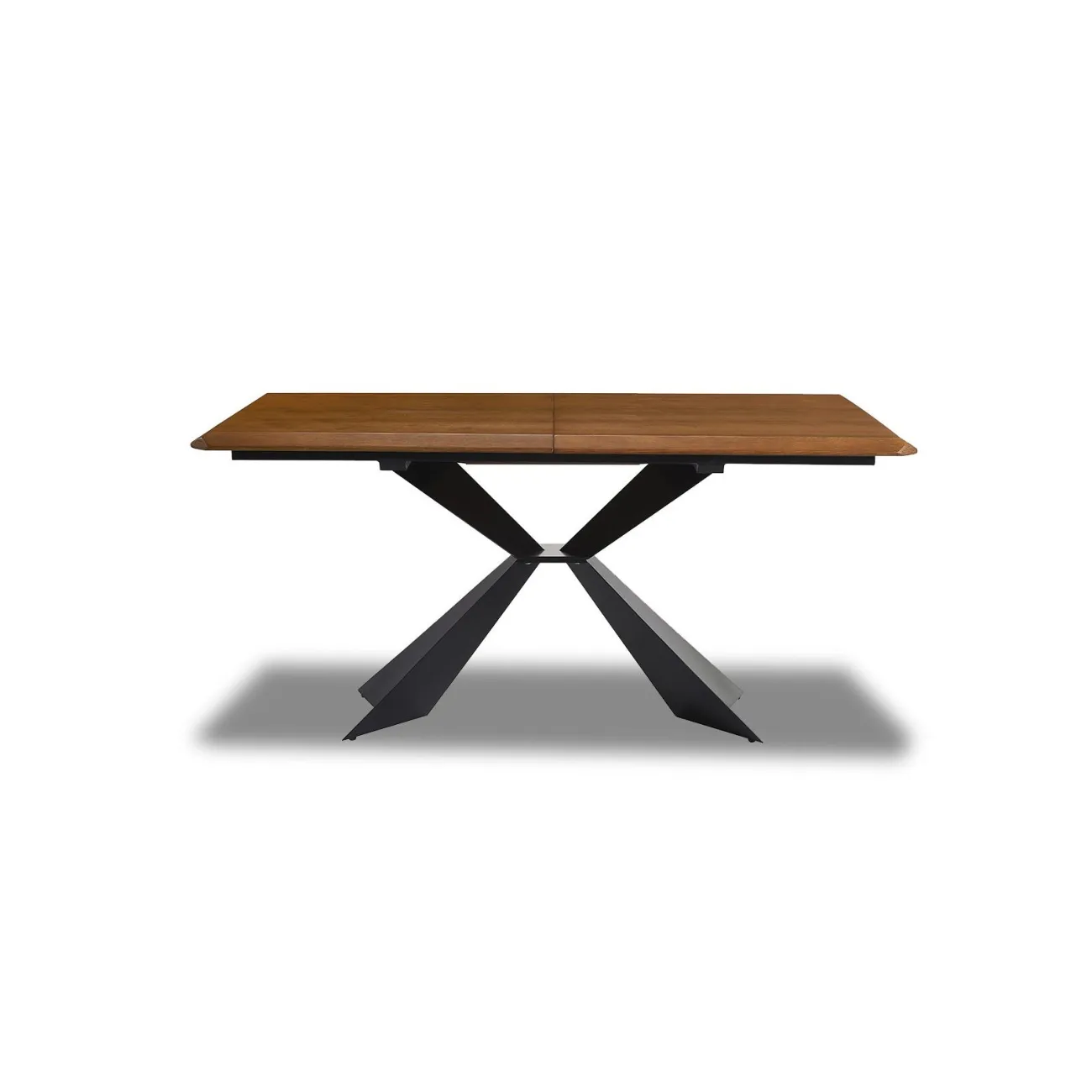 Стол T1712A (180) орех (WK-07)/черный (PC-02) ESF