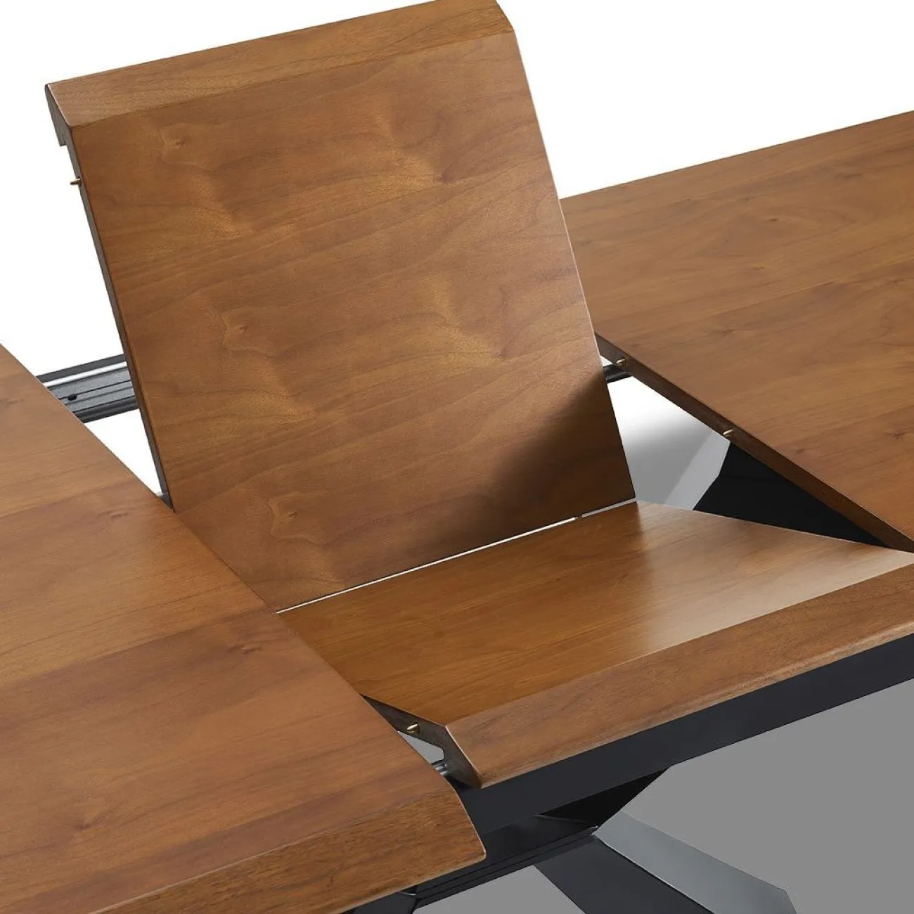 Стол T1712A (180) орех (WK-07)/черный (PC-02) ESF