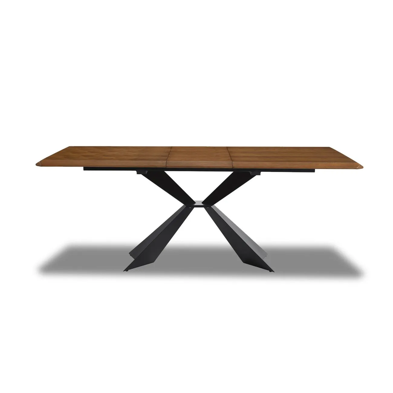 Стол T1712A (160) орех (WK-07)/черный (PC-02) ESF