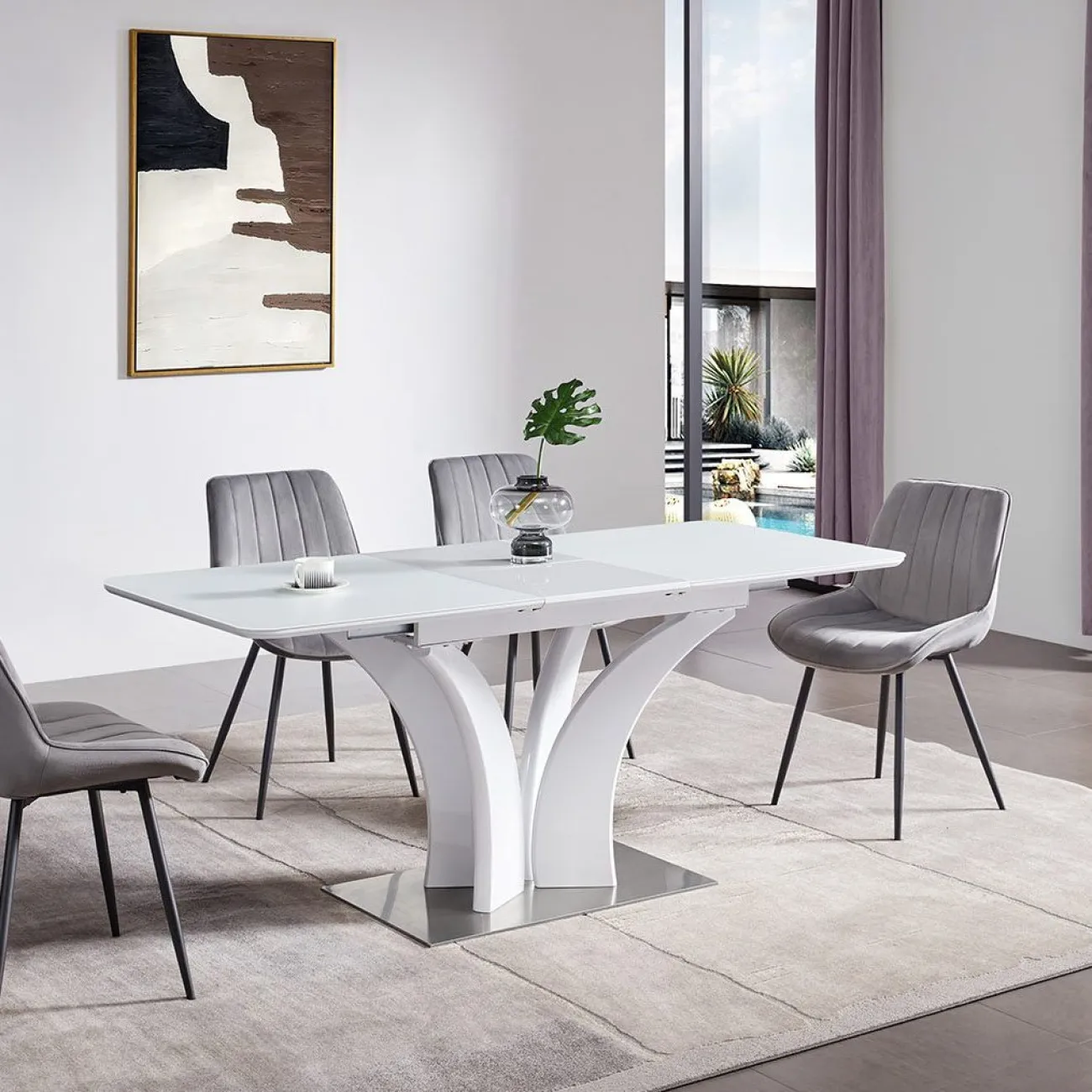 Стол WMT1907 белый ESF 