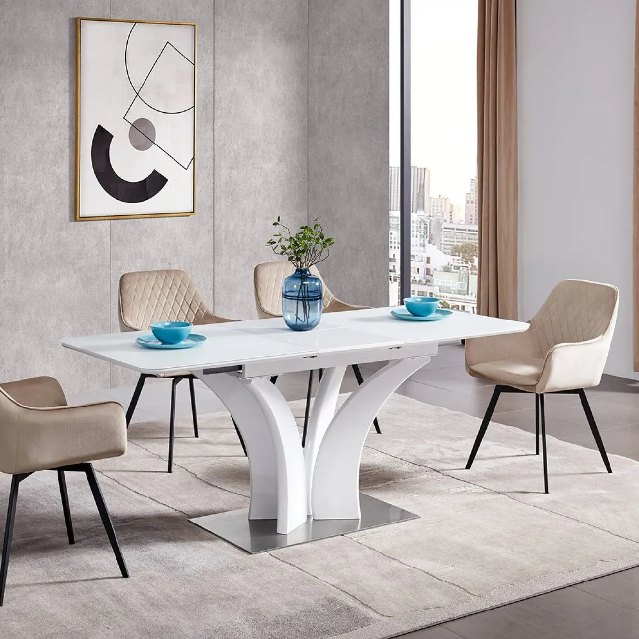 Стол WMT1907 белый ESF 