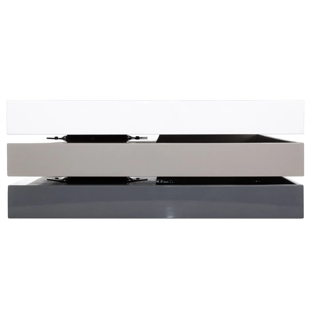 Стол журнальный CT1001 белый/серый ESF