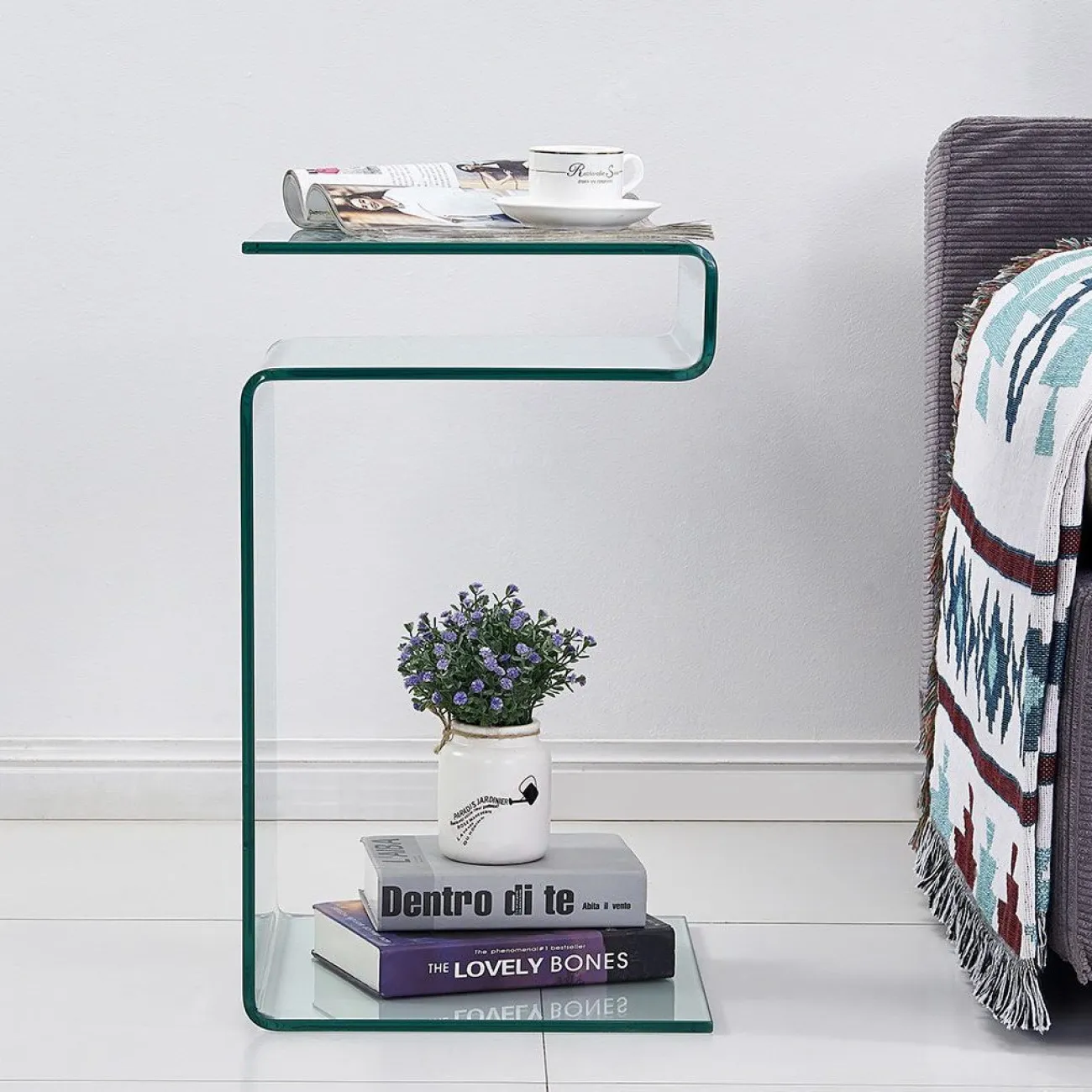 Стол журнальный F-C601 прозрачный ESF Стол журнальный F-C601 прозрачный ESF