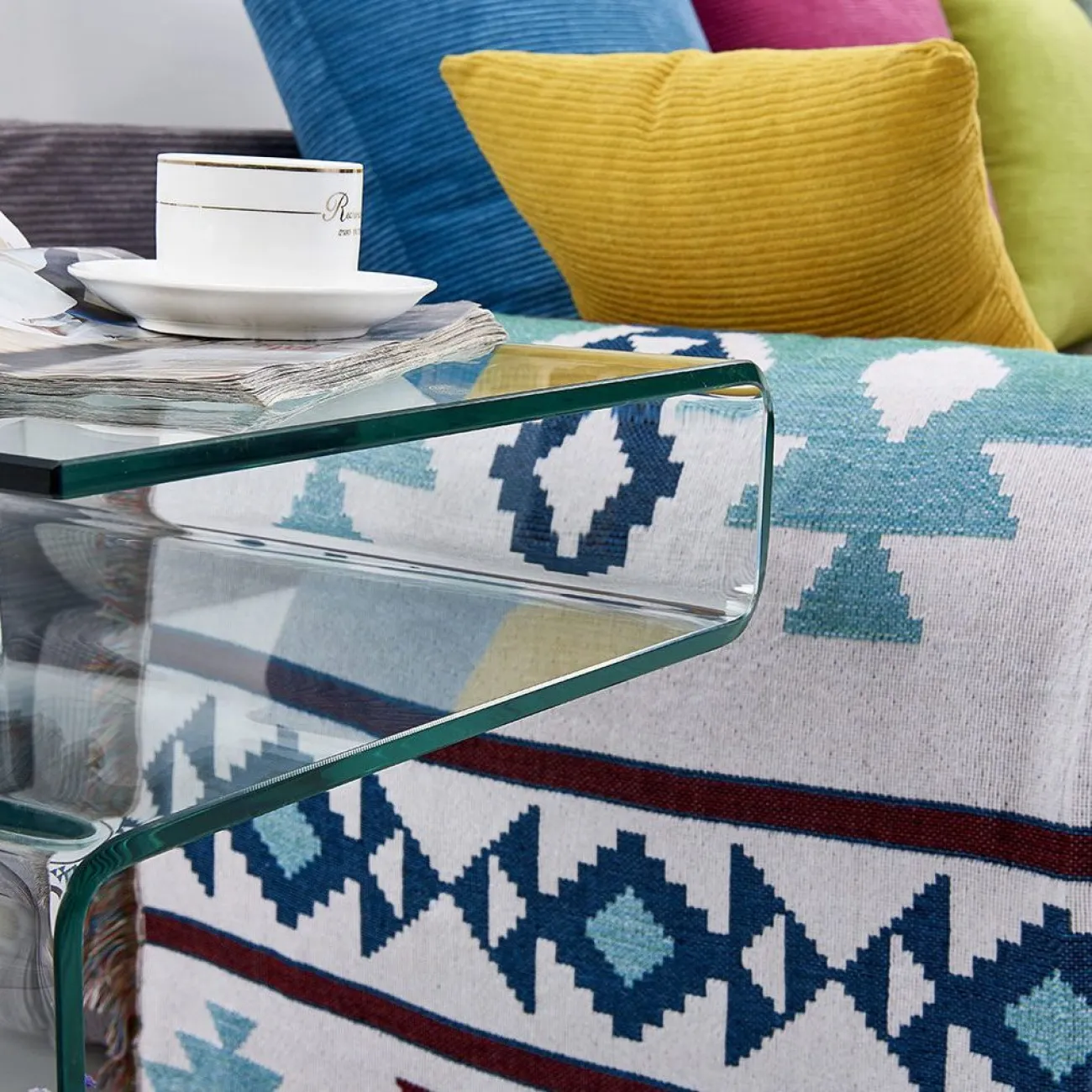 Стол журнальный F-C601 прозрачный ESF Стол журнальный F-C601 прозрачный ESF