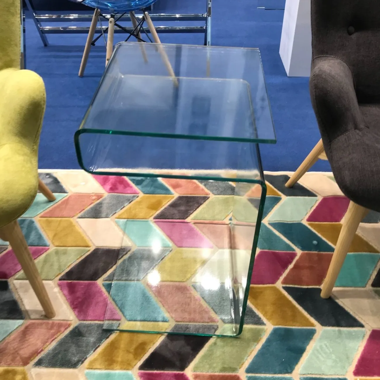 Стол журнальный F-C601 прозрачный ESF Стол журнальный F-C601 прозрачный ESF