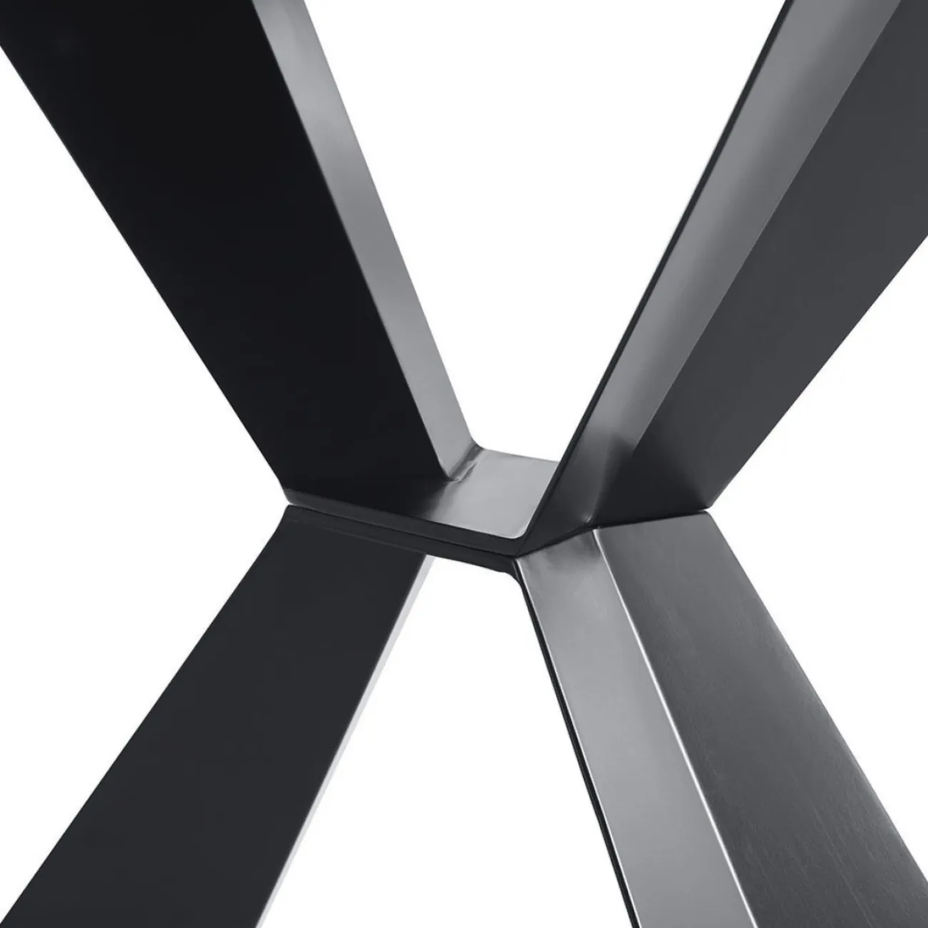 Стол консоль V1712A орех (WK-07)/черный (PC-02) ESF