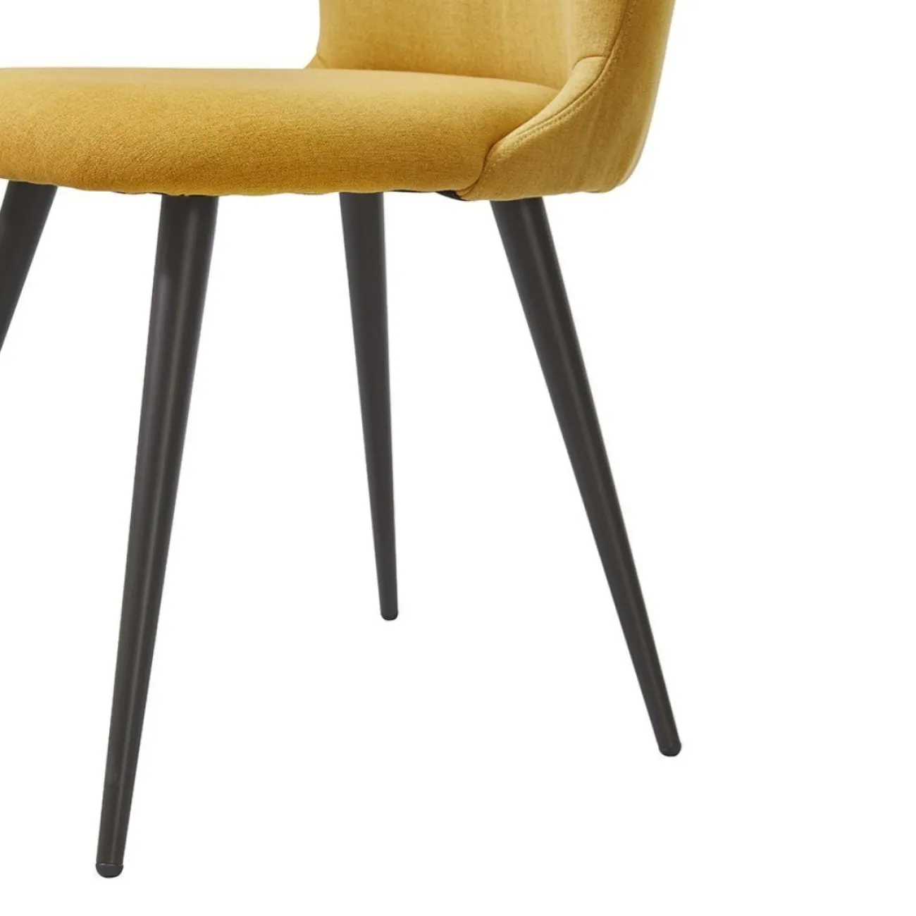 Стул 9-163A  желтый LFYF-28/черный ESF 