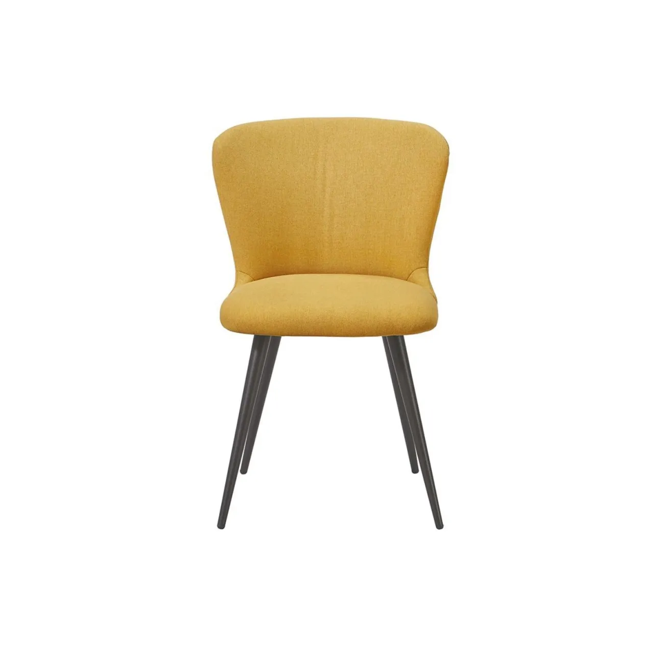 Стул 9-163A  желтый LFYF-28/черный ESF 