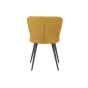 Стул 9-163A  желтый LFYF-28/черный ESF 