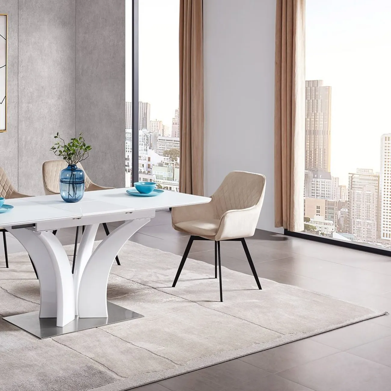 Стул AC-1903 бежевый UF910-01 ESF