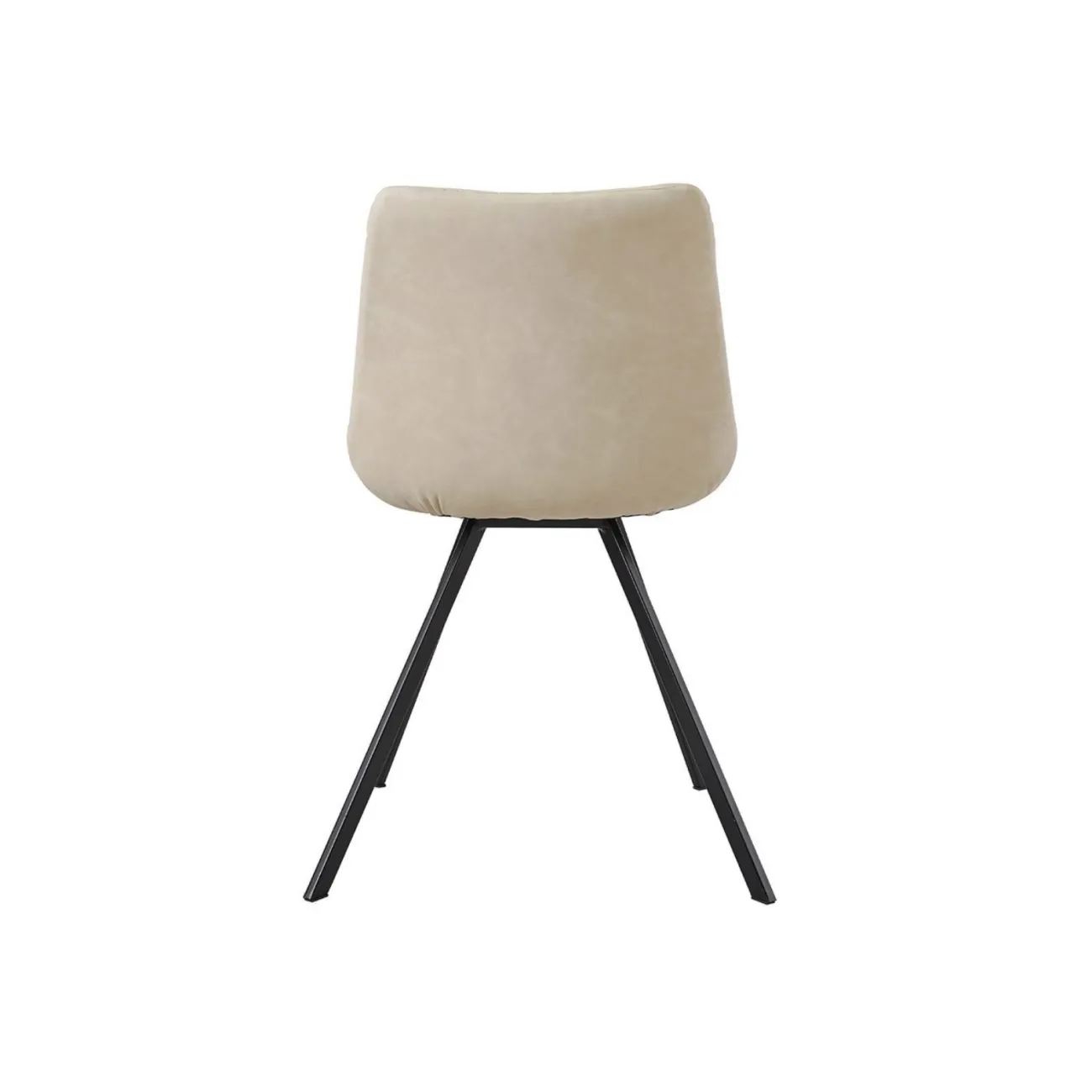 Стул C-931 белый PU FENGMA 16/матовый черный ESF