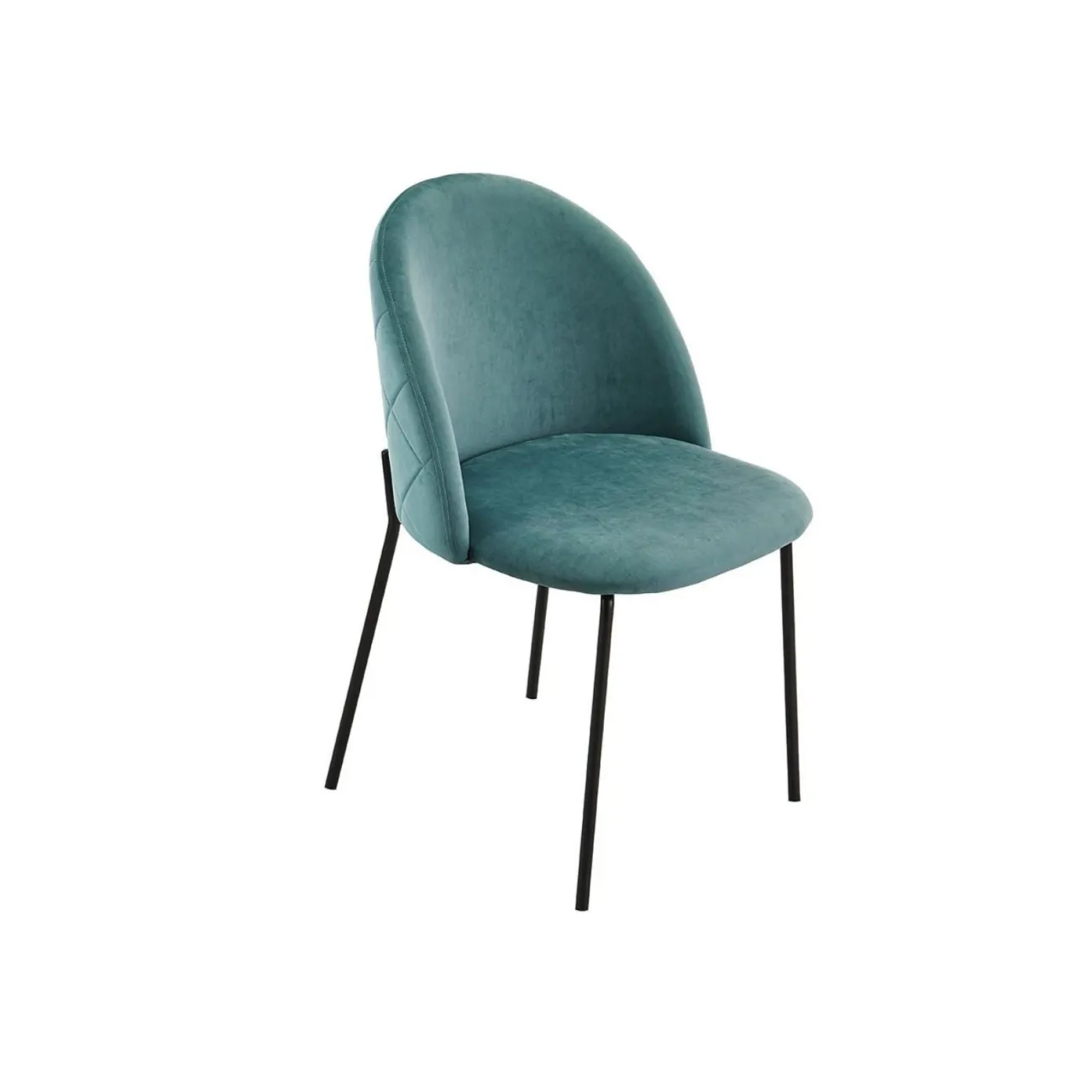 Стул C-962  Marine зеленый G062-44/матовый черный ESF