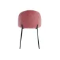 Стул C-962 розовый G062-23/матовый черный ESF