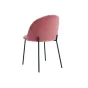 Стул C-962 розовый G062-23/матовый черный ESF