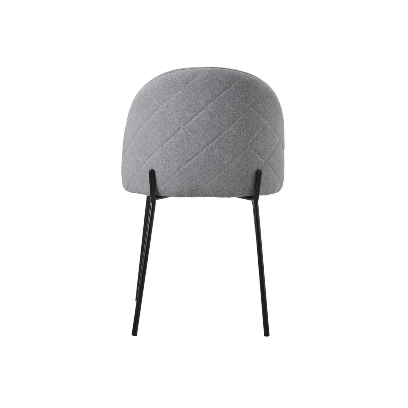 Стул C-962 серый 17-4016/матовый черный ESF