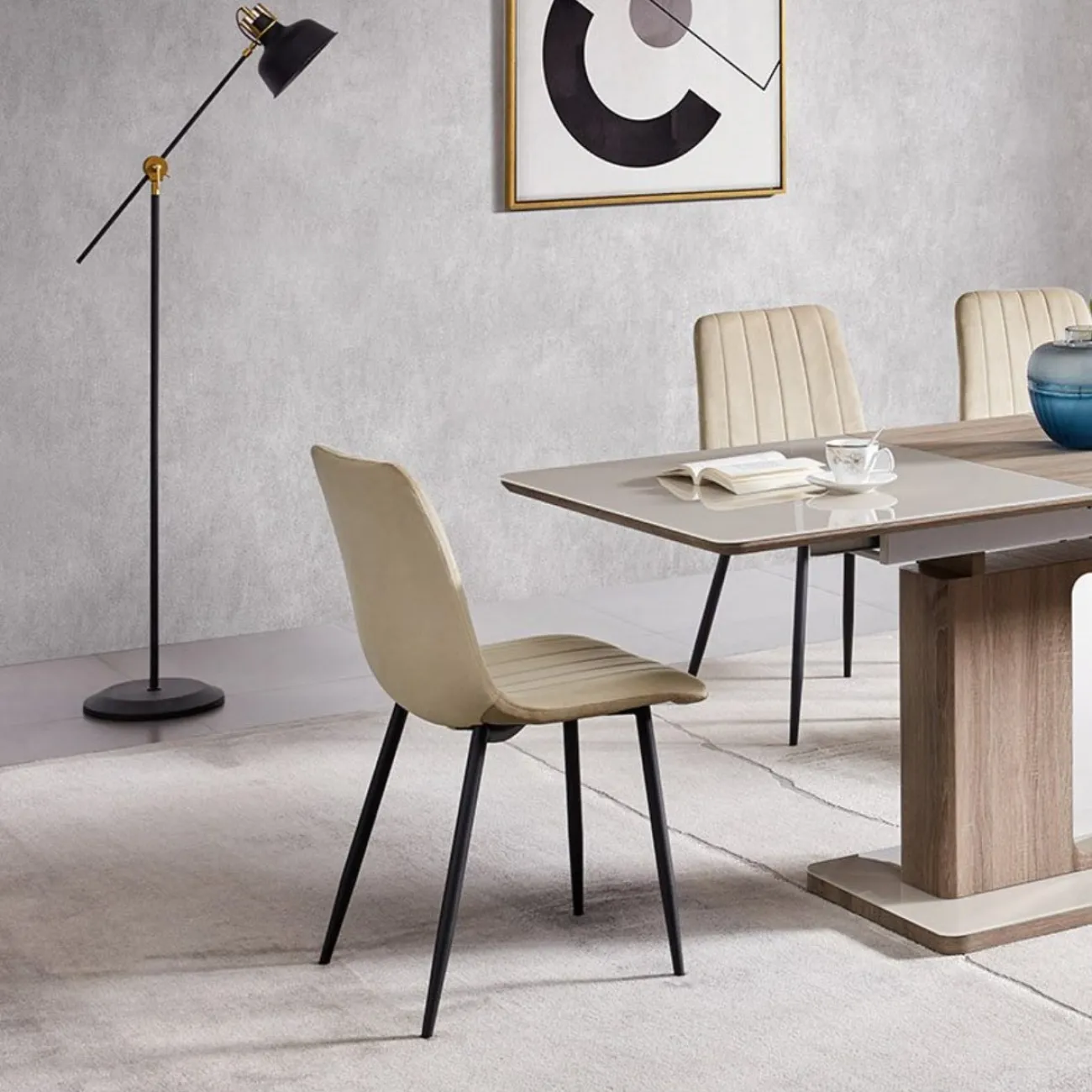 Стул CG1801 бежевый UF910-01 ESF