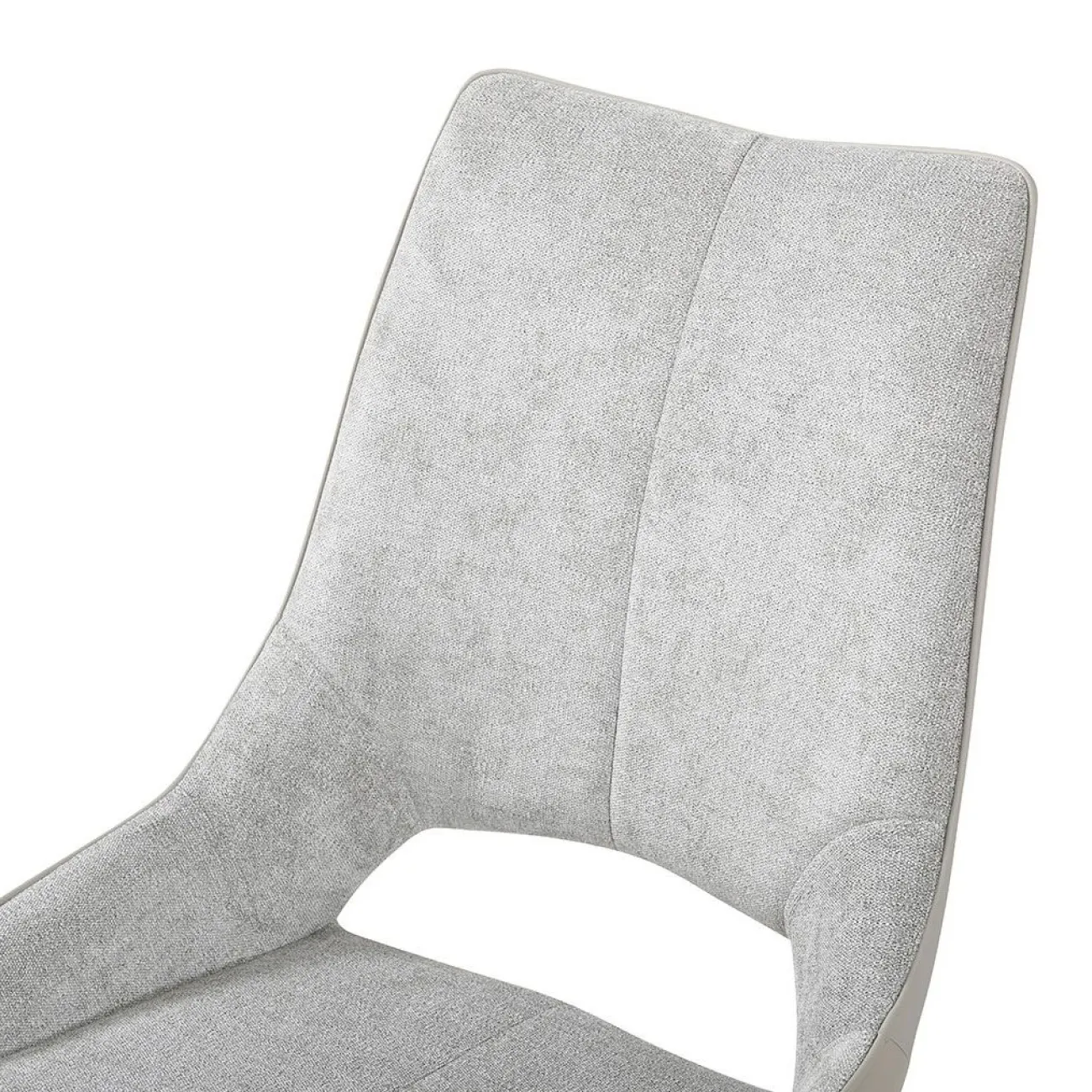 Стул DC1239 бежевый/ноги сталь