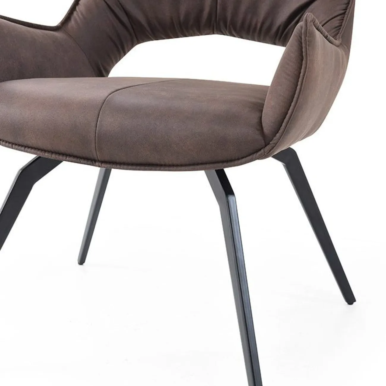 Стул DC1241 коричневый/черный ESF