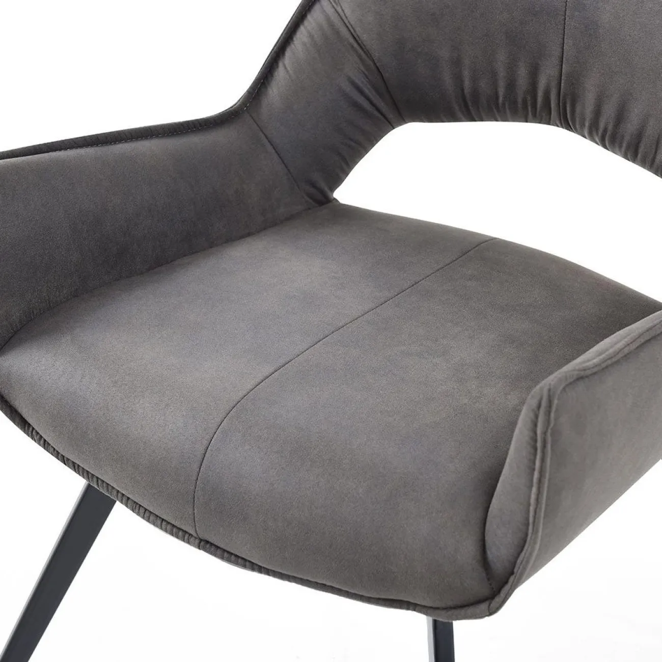 Стул DC1241 серый/черный ESF