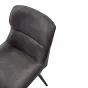 Стул DC-2206 темно серый COWBOY 104#/черный ESF