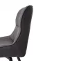 Стул DC-2206 темно серый COWBOY 104#/черный ESF