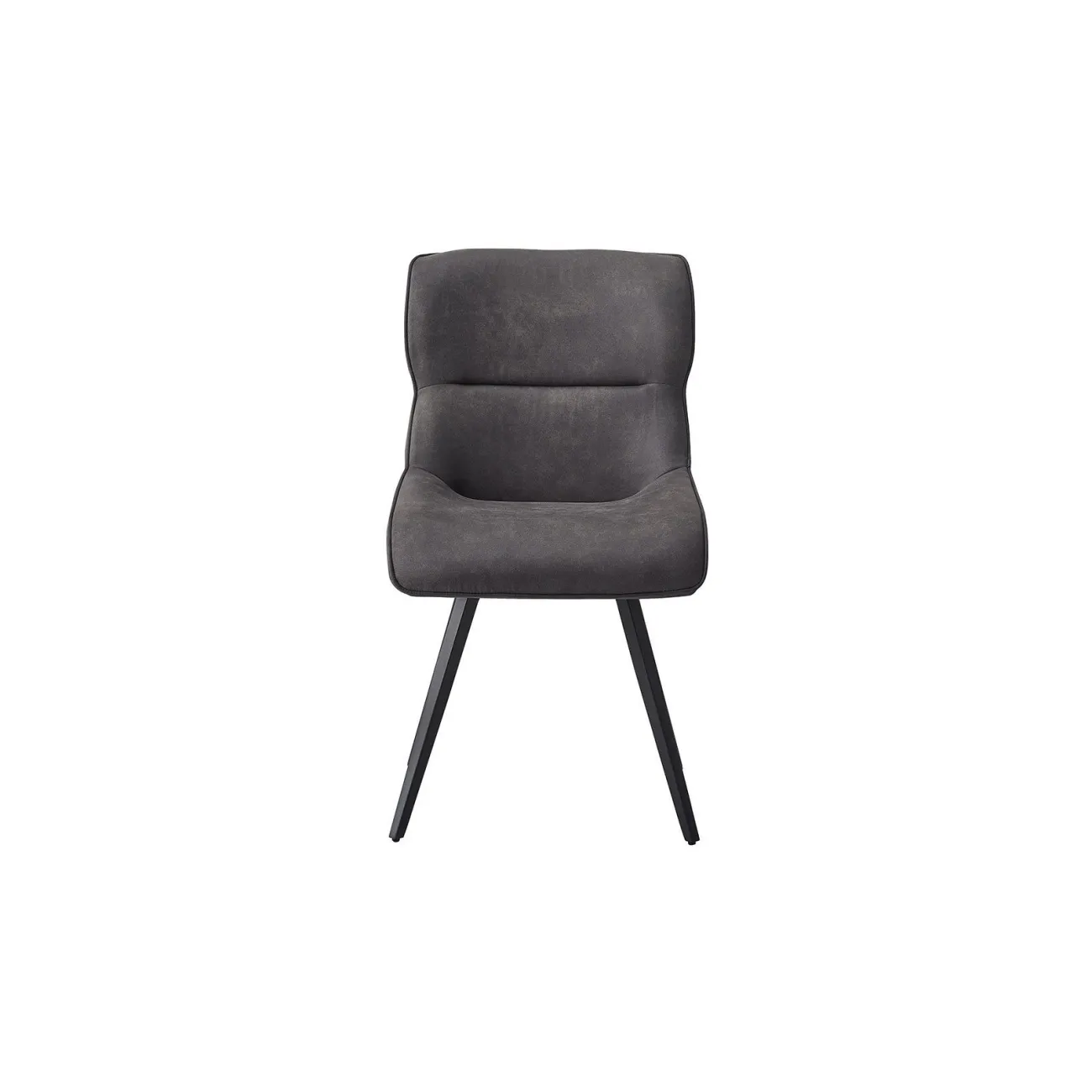 Стул DC-2206 темно серый COWBOY 104#/черный ESF