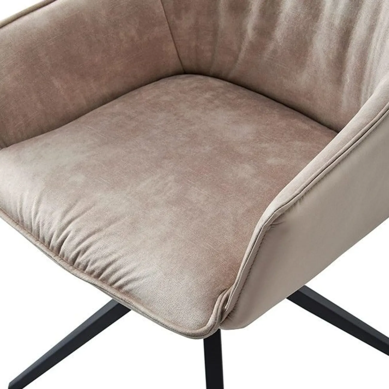 Стул DC-2208 бежевый ADORE 12+ZH031/черный ESF