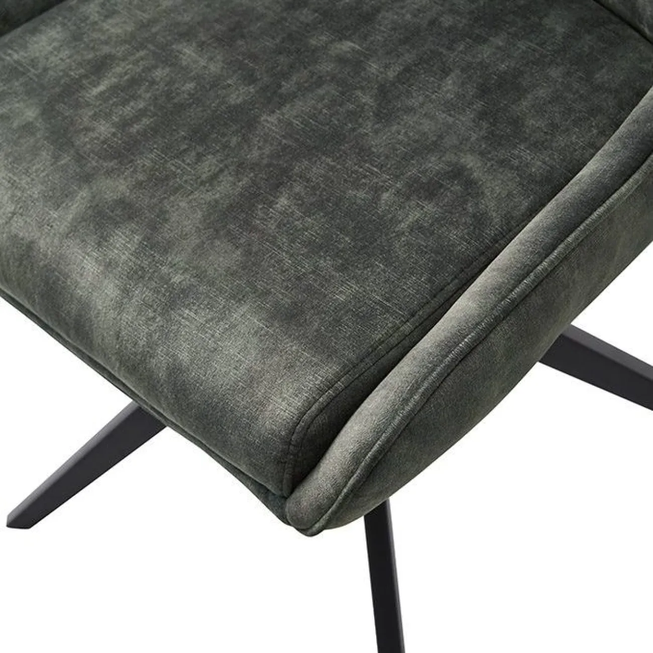 Стул DC-2211 темно зеленый ADORE17/черный ESF