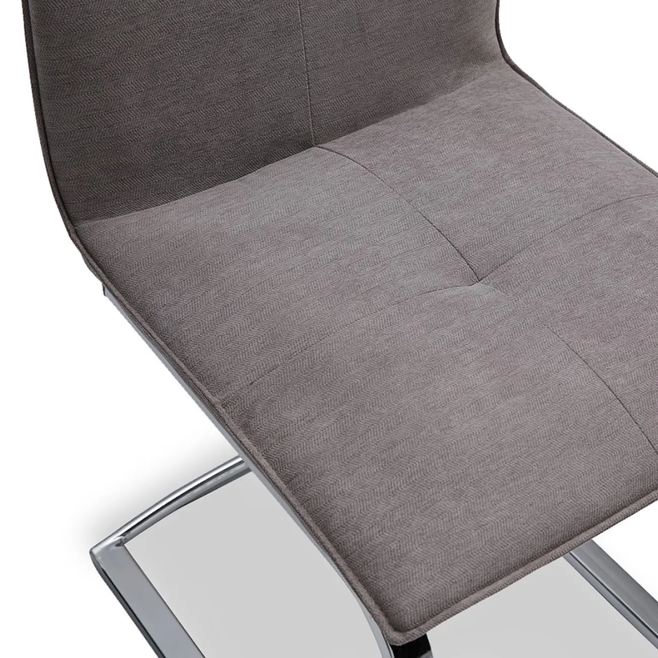 Стул DC-332 тёмно-бежевый TD3052-10/хром ESF