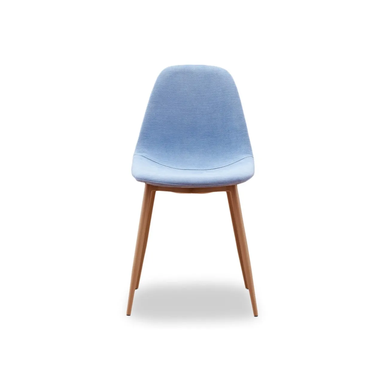 Стул DC-350  голубой/дерево ESF