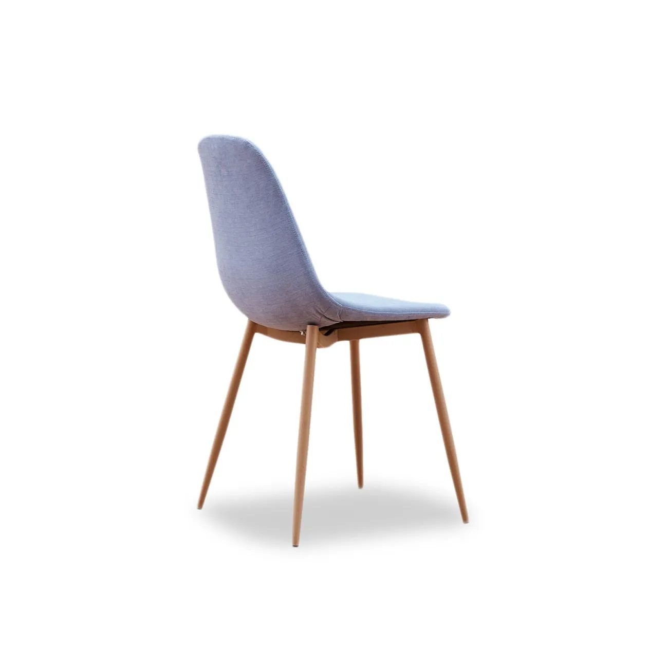 Стул DC-350  голубой/дерево ESF