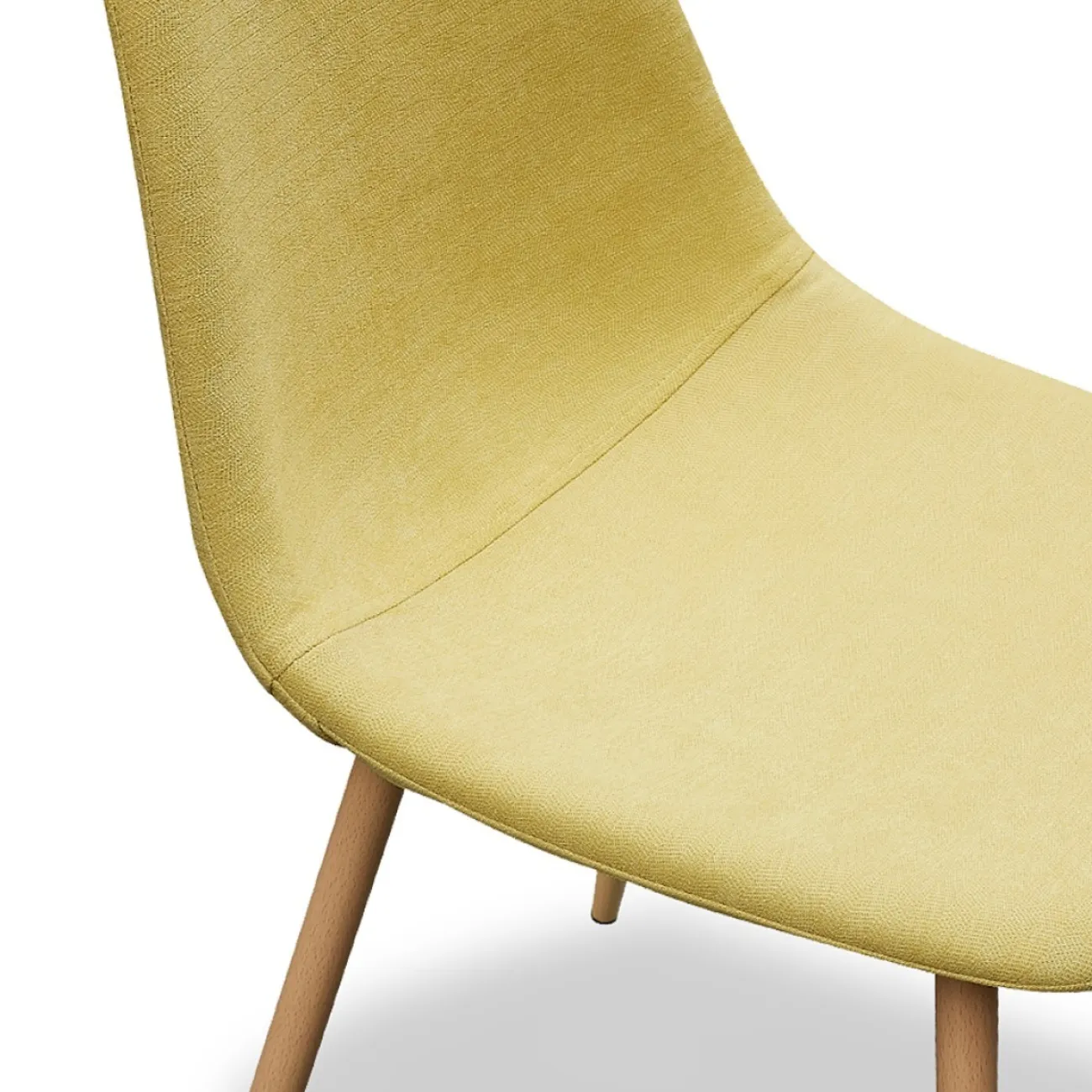 Стул DC-350  желтый/дерево ESF