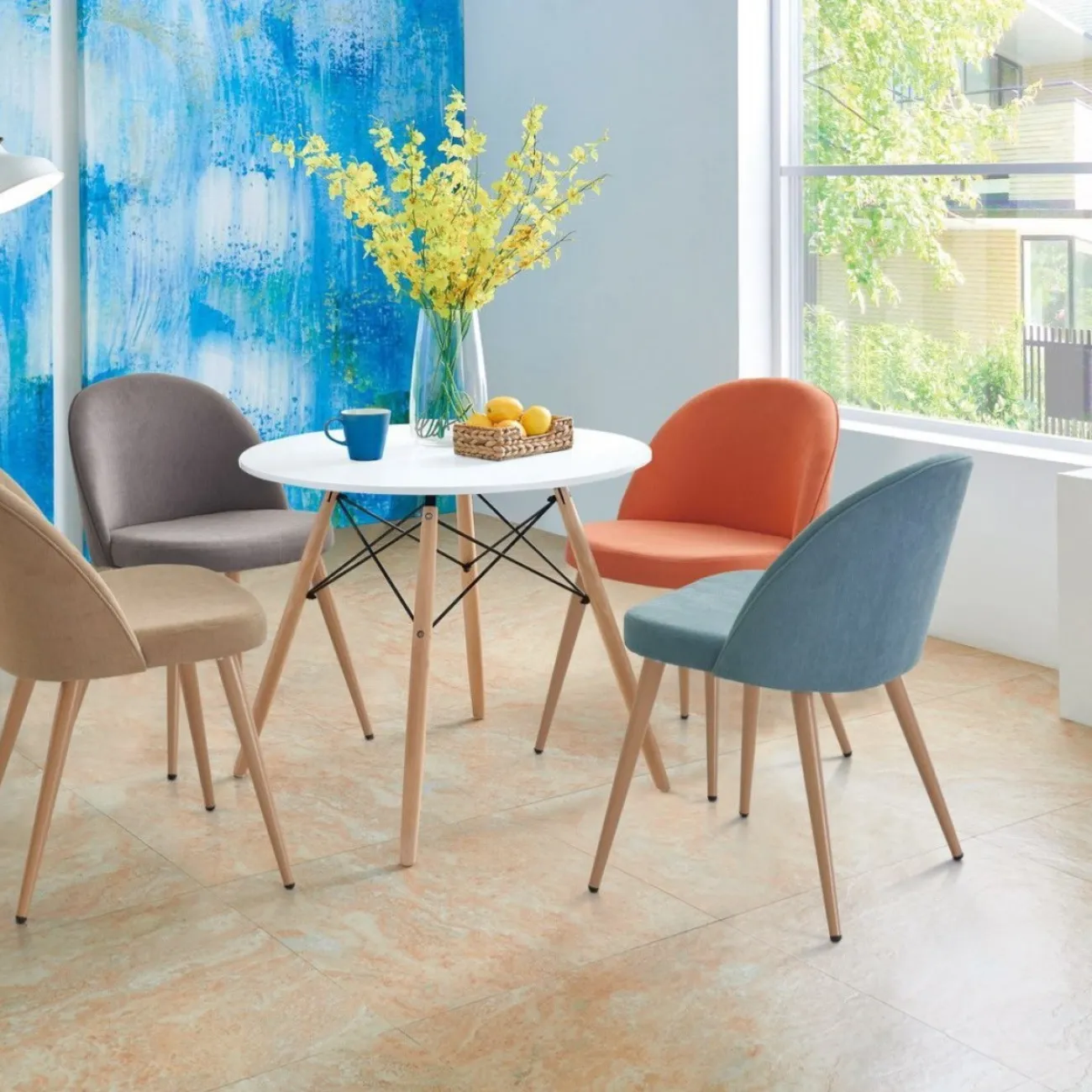 Стул DC373 голубой TD 3052-4 ESF 