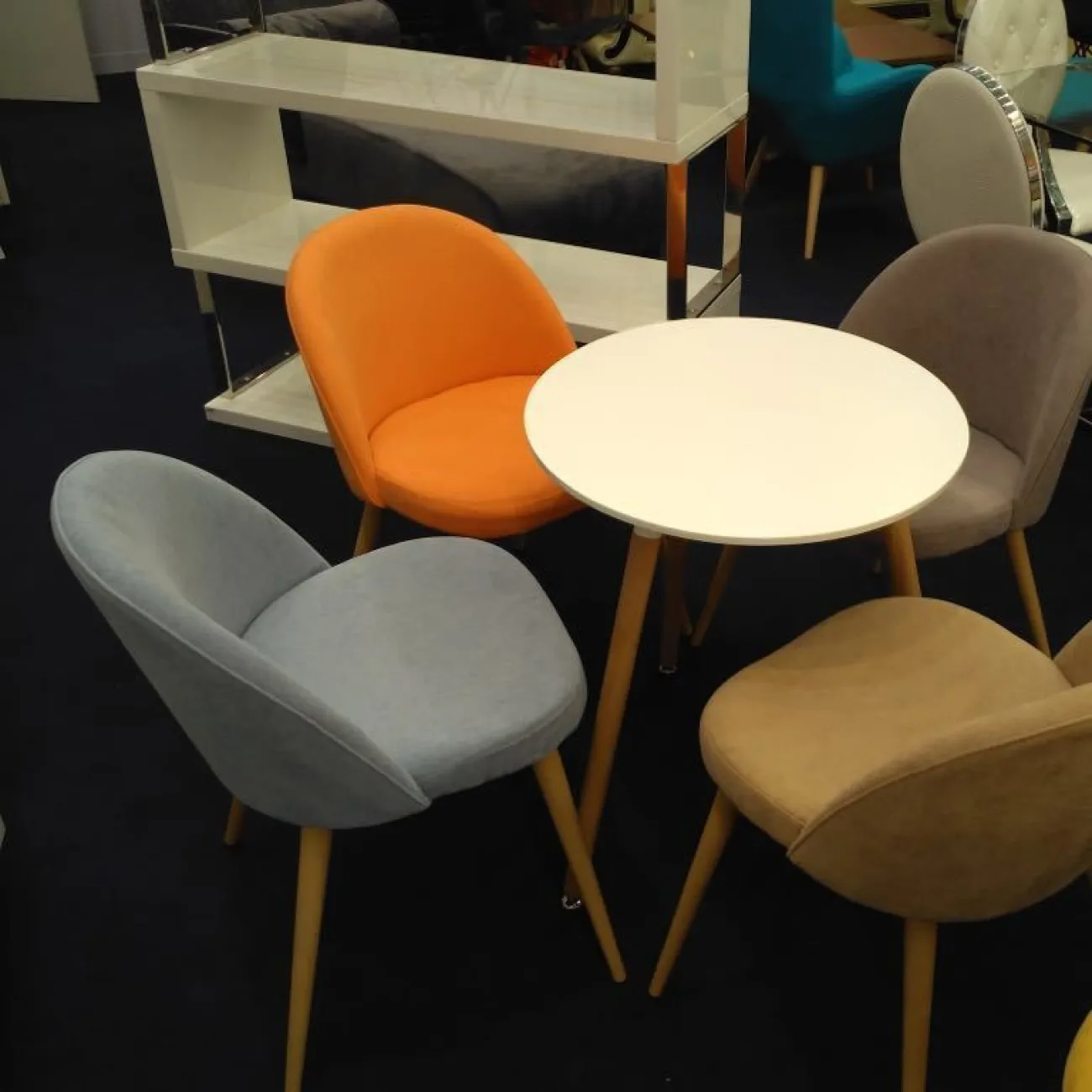 Стул DC373 оранжевый TD 3052-8 ESF